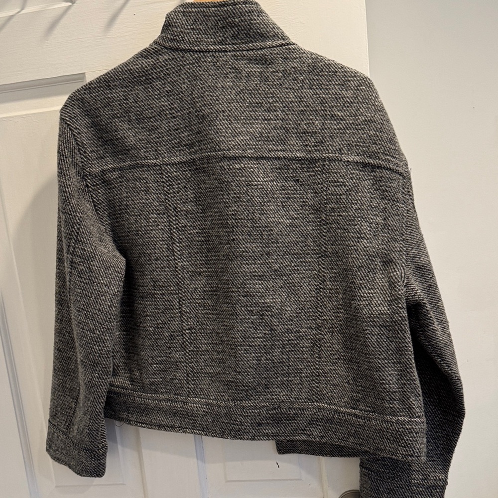 Marine Layer Charcoal Herringbone Jacket - Picture 5 of 5